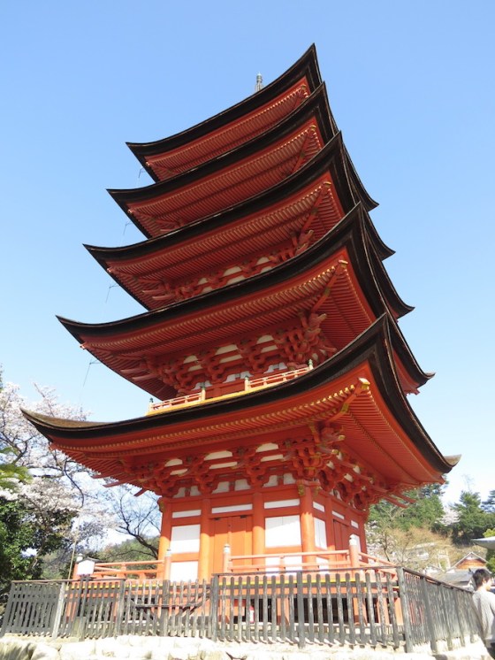 Five story pagoda, Miyajima