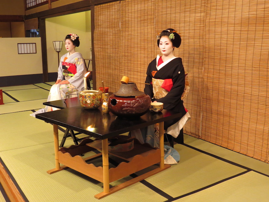 Geisha tea ceremony, Kyoto