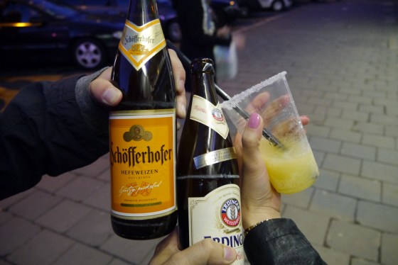 Beer on the streets